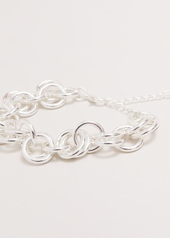 Phase Eight Circular Chain Link Jewellery Silver USA | 1729854-KH